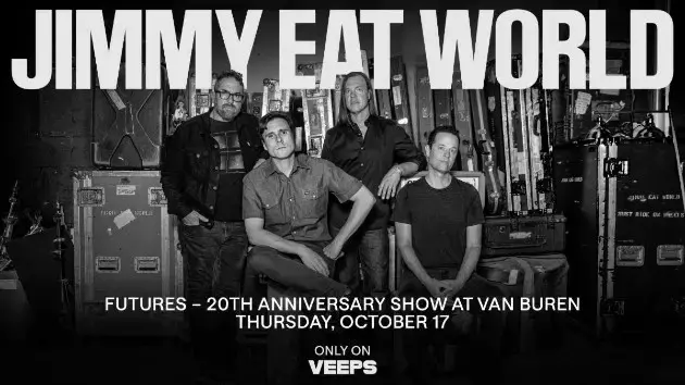 Jimmy Eat World will livestream their 20th anniversary ‘Futures’ show
