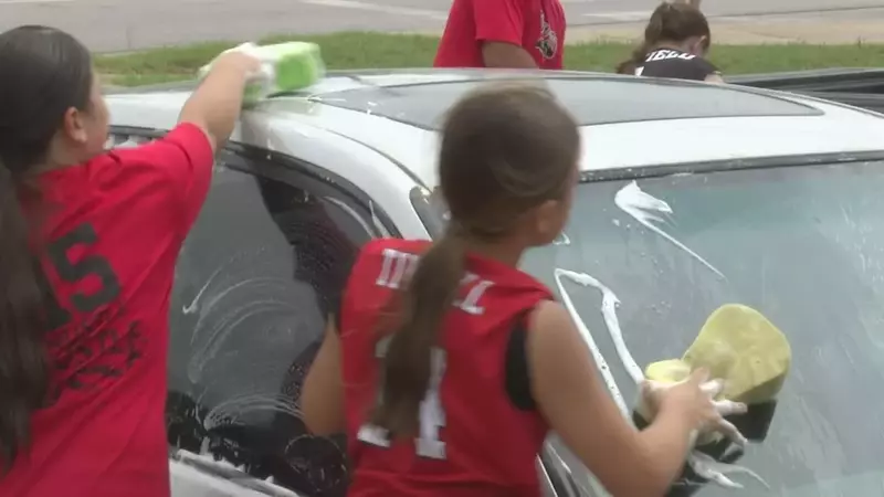Young Softball Team Fundraises for Championship Tournament