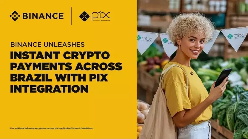 Binance Expands Crypto Accessibility in Brazil with Pix Integration