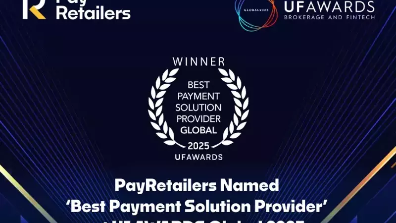 PayRetailers Honored as Leading Payment Solution Provider at UF AWARDS Global 2025