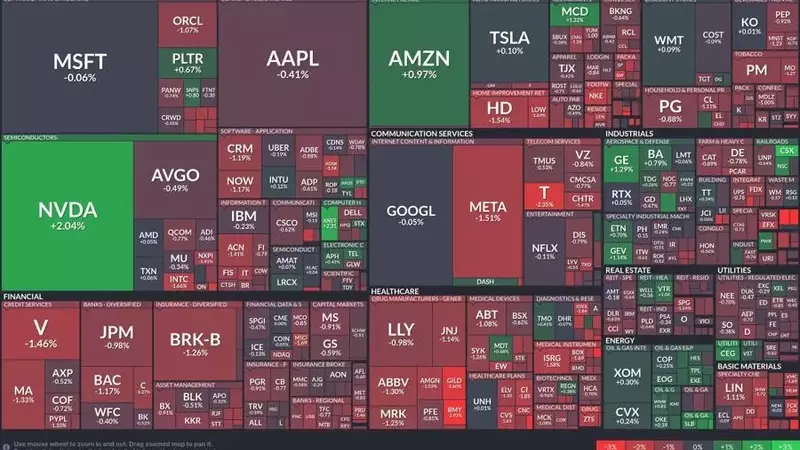 Nvidia Soars as Tech Market Navigates Volatility, Meta Stumbles