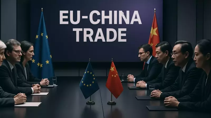 China Protests EU Sanctions During Key Trade Negotiations