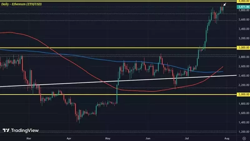 Ethereum's Resilience: Buyers Target $4,000 Amidst Market Fluctuations
