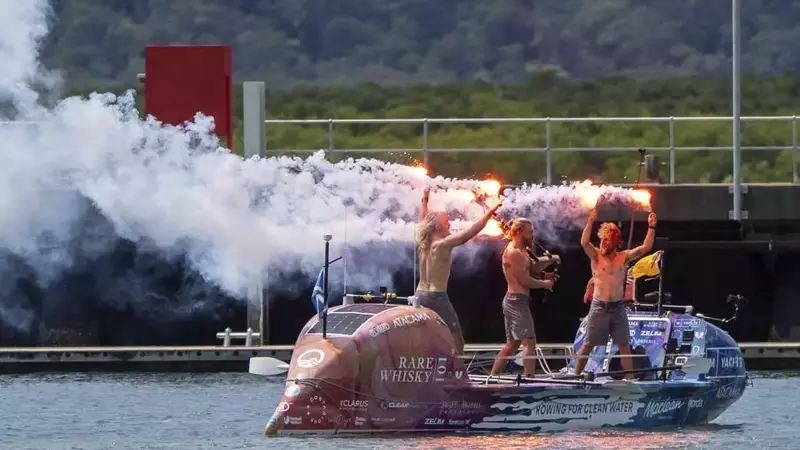 Scottish Brothers Achieve Record-Breaking Pacific Ocean Row