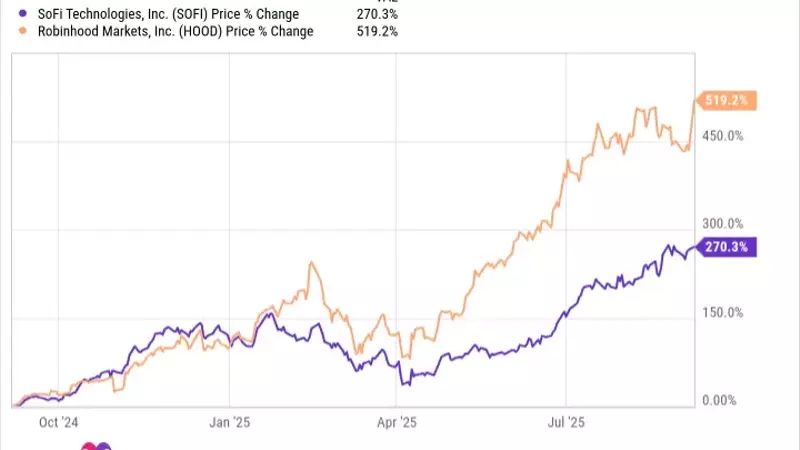 A Tale of Two Fintechs: Robinhood and SoFi's Divergent Paths to Growth