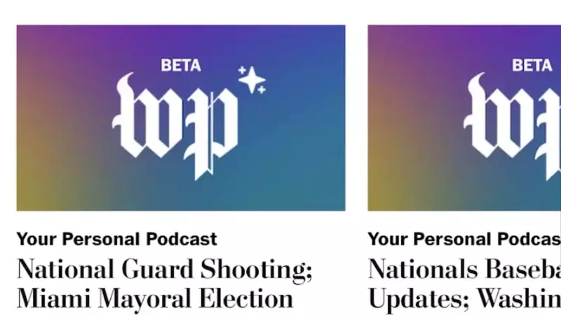 The Washington Post's AI Podcast: A Glimpse into the Future of News Consumption?