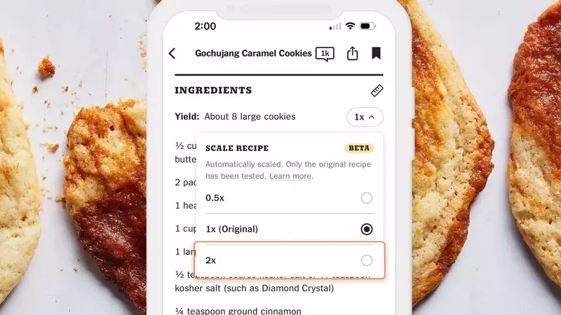 Scaling Recipes with AI: The New York Times Cooking App's Innovation