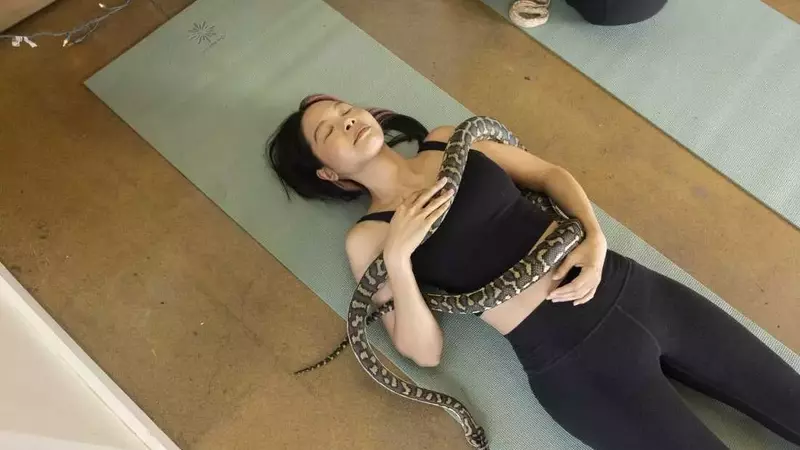 Beyond Puppies: The Rise of Snake Yoga in Portland