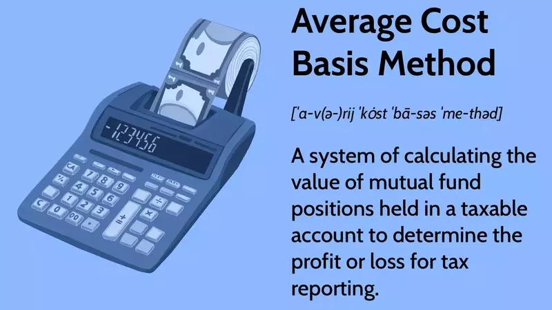 Understanding the Average Cost Basis Method for Mutual Funds