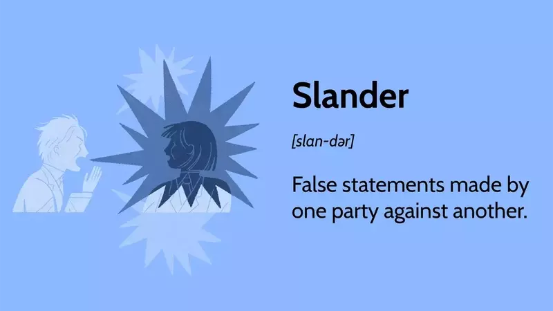Understanding Slander: A Comprehensive Guide to Defamation Law