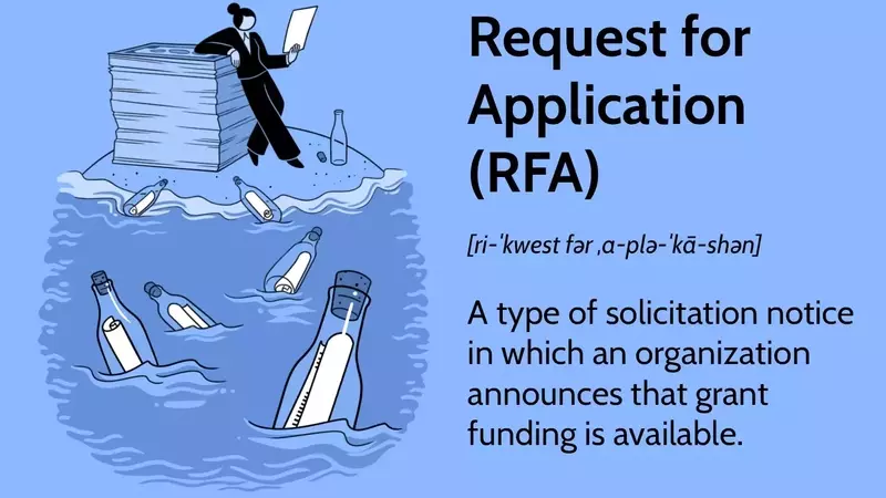 Understanding the Request for Application (RFA) Process