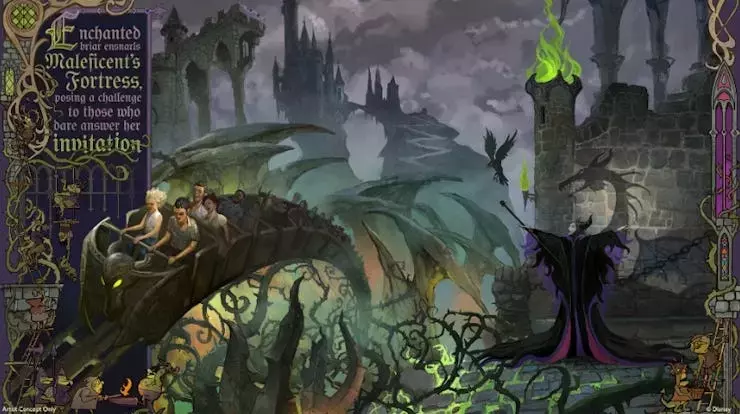 Disney's Magic Kingdom Announces Villains-Themed Land with Maleficent Coaster and Mirror Realm Ride