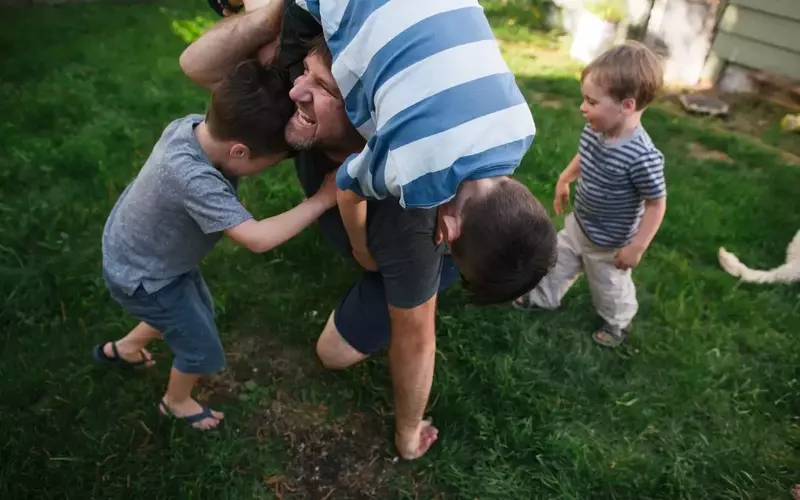 The Importance of Rough-and-Tumble Play in Childhood Development
